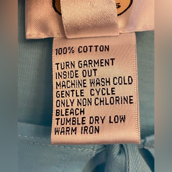 Talbots Size Large shirt top Knit Keyhole Tassel 3/4 Sleeve Top - Picture 3 of 9